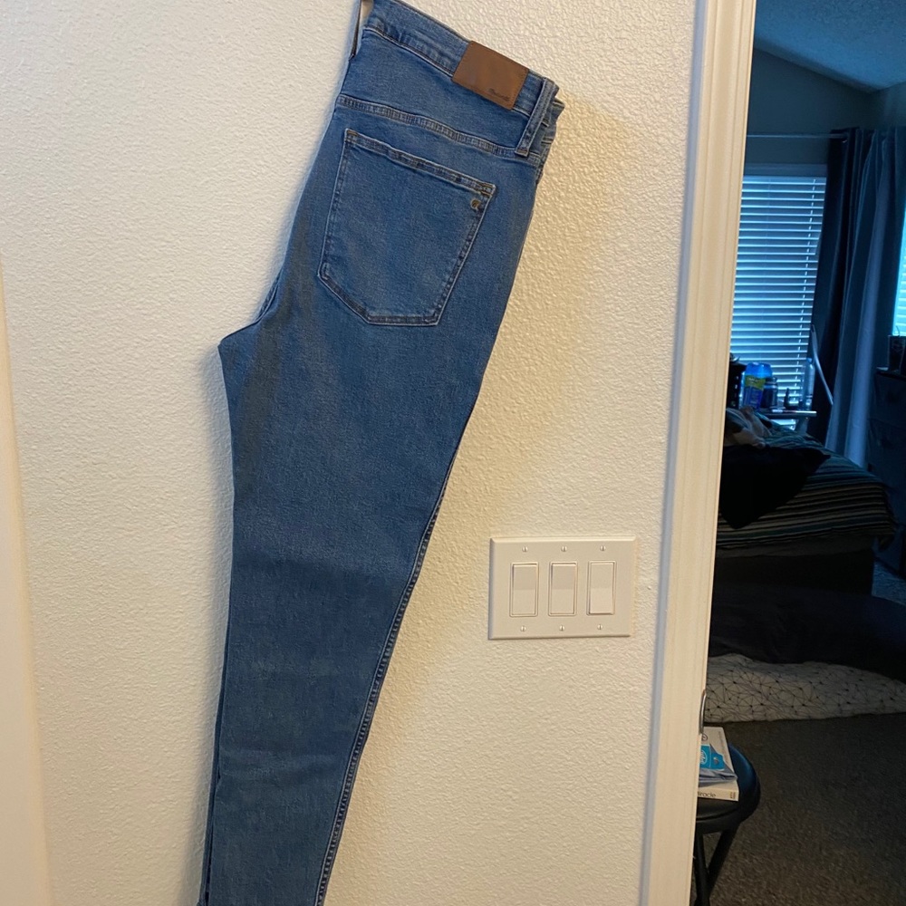 Madewell Button Fly High Rise Skinny Jean